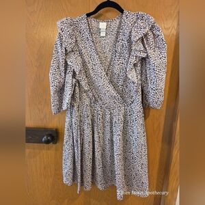 H&M Floral Wrap Dress